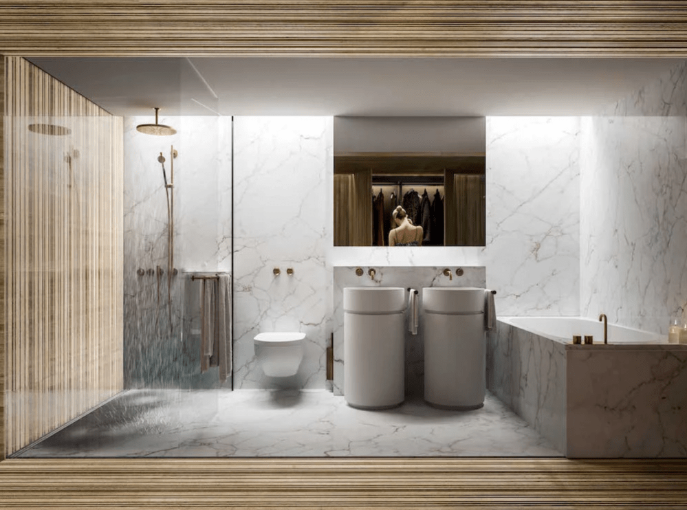 the butterfly by westbank bathroom